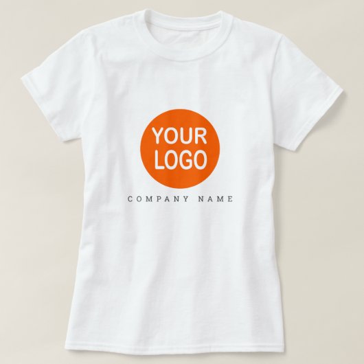 Logo T-Shirt voor aangepaste bedrijfskmerken (Design voorkant)