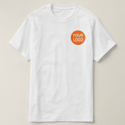 Logo T-Shirt voor aangepaste bedrijfskmerken (Design voorkant)