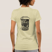 Logo t-shirt voor bekerbeker, dames en heren (Achterkant)