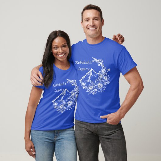 Logo T-shirt voor- en achterkant ontwerp (Unisex)
