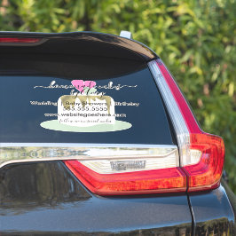 Logo Taart Bakkerij Zakelijk Marketing Auto Sticke Sticker