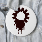 Logo tandwielen ronde button 6,0 cm (In situ)