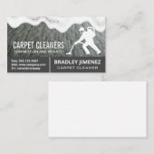 Logo tapijtreiniger | tapijten | Zeep Sud Visitekaartje (Voorkant / Achterkant)