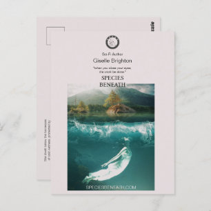 Logo Taupe Auteur promotiemateriaal Bladwijzer Briefkaart