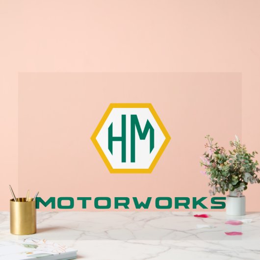 Logo-teken Acryl Bord (Huwelijk)