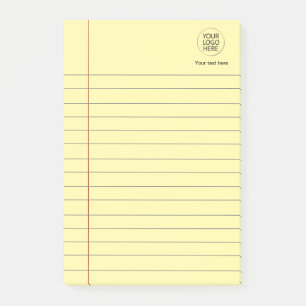 Logo Tekst Business Lined School Notitieboek Papie Post-it® Notes
