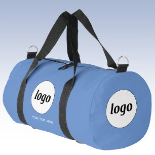 Logo Tekst Promotionele Business Blue Plunjezak
