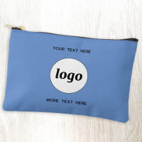 Logo Tekst Zakelijk Promotie Branding Blauw