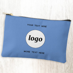 Logo Tekst Zakelijk Promotie Branding Blauw Etui