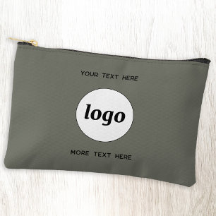 Logo Tekst Zakelijke Promotie Branding Groen Etui