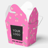 Logo Telefoonroze Uit Bedankdoosjes (Geopend)