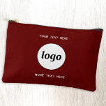 Logo Text Business Promotional Branding Bourgogne Etui<br><div class="desc">Voeg je eigen logo toe aan dit ontwerp. Minimalistisch en professioneel. Wijzig of verwijder de bovenste en onderste tekst, voeg jouw namen, bedrijfsslogan, telefoonnummer of website toe. Geweldig voor een promotieproduct voor uw medewerkers, medewerkers, klanten en klanten. Ideaal voor shows, reizen, zakelijke of sportevenementen en weggeefacties. Voor andere versies, zie...</div>