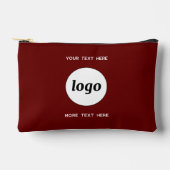 Logo Text Business Promotional Branding Bourgogne Etui (Voorkant)