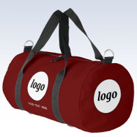 Logo Text Promotional Business Bourgogne Rood