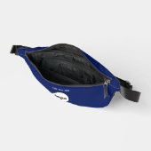 Logo Text Promotional Business Branding Navy Blue Heuptasje (Open)