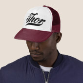 logo Thor-motorfietsen Trucker Pet (In situ)