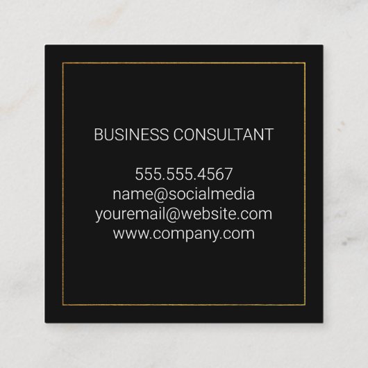 Logo thuisarchitect vierkante visitekaartje (Achterkant)