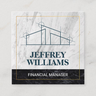 Logo thuisarchitect vierkante visitekaartje