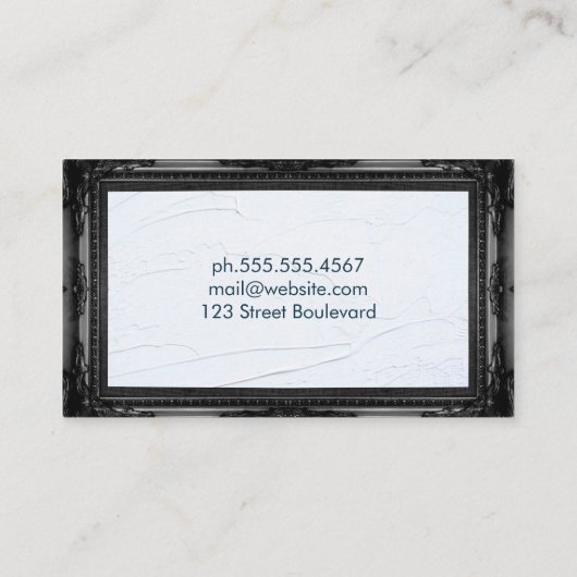 Logo thuisarchitect visitekaartje (Achterkant)