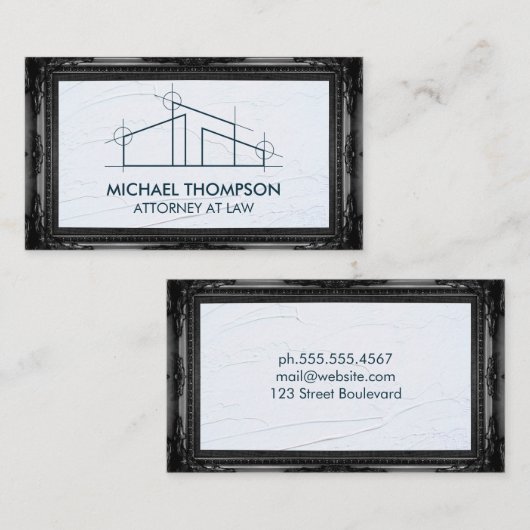 Logo thuisarchitect visitekaartje (Voorkant / Achterkant)