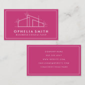 Logo thuisarchitect visitekaartje (Voorkant / Achterkant)