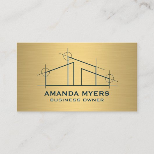 Logo thuisarchitect visitekaartje (Voorkant)