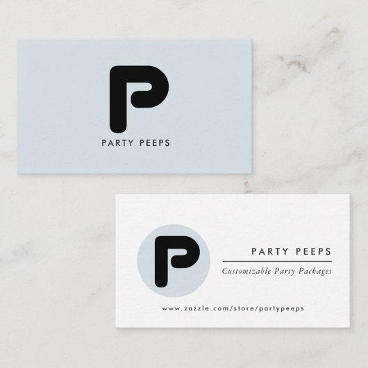 Logo toevoegen visitekaartje (Voorkant / Achterkant)