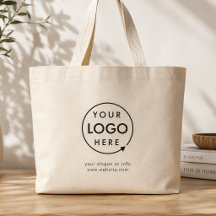 Logo Tote Tas | Zakelijke Gebrandmerkte Boodschapp