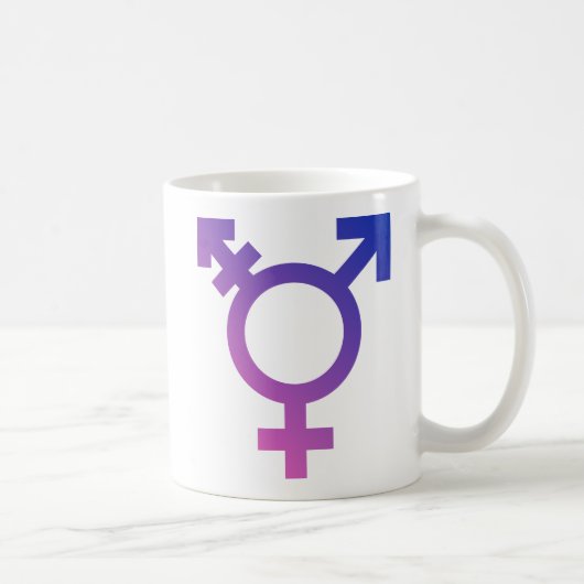 Logo transgendersymbool koffiemok (Rechts)