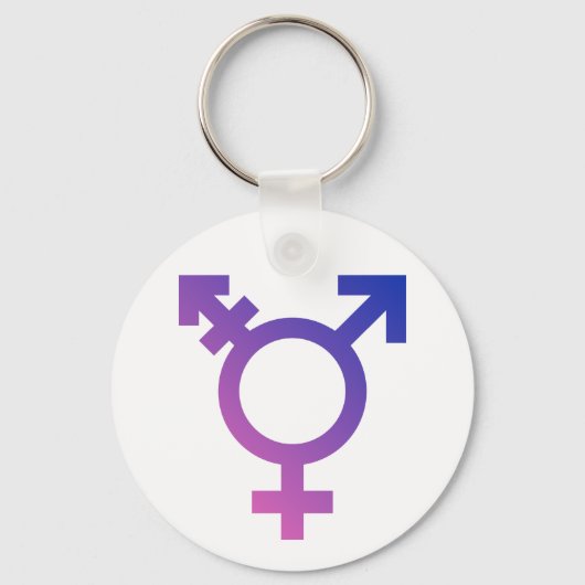 Logo transgendersymbool sleutelhanger (Voorkant)