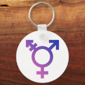 Logo transgendersymbool sleutelhanger (Voorkant)