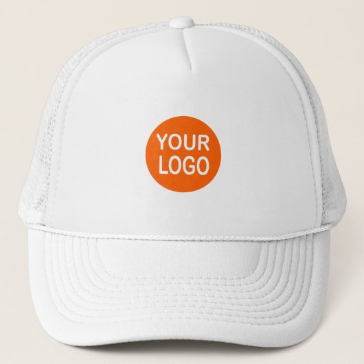 Logo Trucker Hat voor aangepast zakelijk merk Trucker Pet (Voorkant)