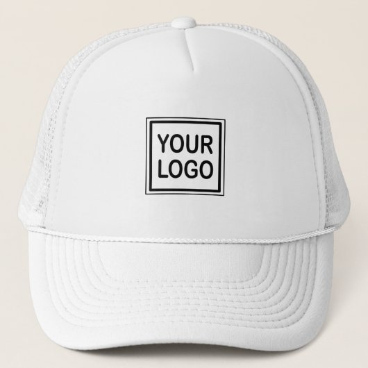 Logo Trucker Hat voor aangepast zakelijk merk Trucker Pet (Voorkant)