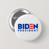 Logo uit President Ronde Button 5,7 Cm (Voorkant /achterkant)