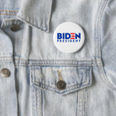Logo uit President Ronde Button 5,7 Cm (In situ)