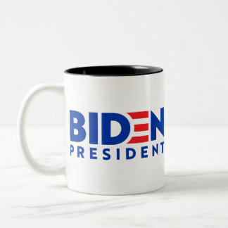 Logo uit President Tweekleurige Koffiemok
