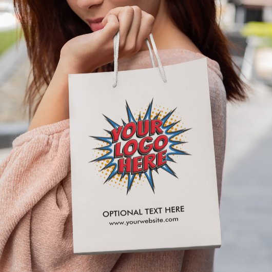 Logo Upload aangepast bedrijfspapier Klein Cadeauzakje