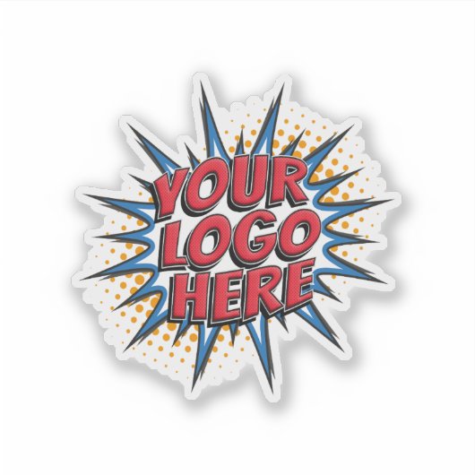 Logo Upload aangepaste gesneden vinyl Sticker (Voorkant)