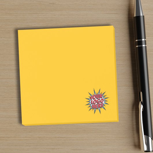 Logo upload geel post-it® notes