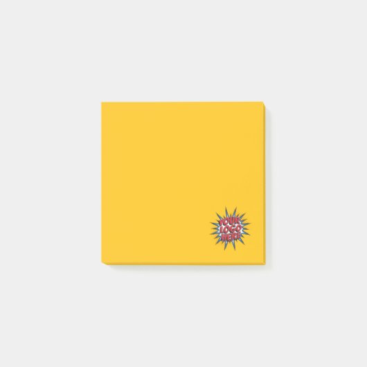 Logo upload geel post-it® notes (Voorkant)