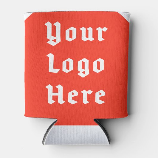 Logo Upload Old English Golf Team Name Blikjeskoeler (Voorkant)