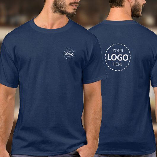 Logo Upload personeel T-shirt