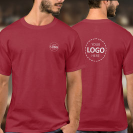 Logo Upload personeel T-shirt