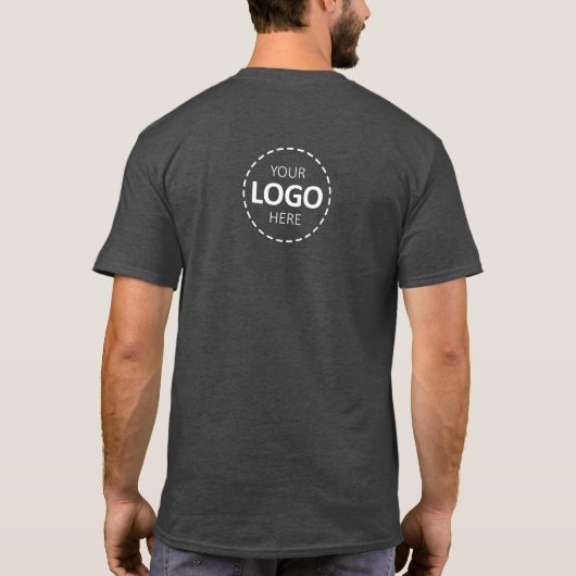 Logo Upload personeel T-shirt (Achterkant)
