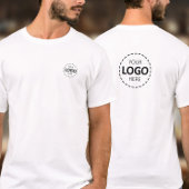 Logo Upload Shirt - Voor & Terug Logo Personeel
