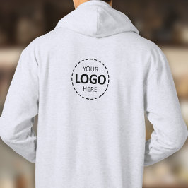 Logo upload Sjabloon - alleen terug - Creëer van j Hoodie