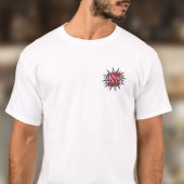 Logo Upload Sjabloon - White Staff T-shirt