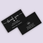 Logo Uploaden Bedankt Visitekaartje met korting