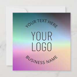 Logo uploaden | Kleurrijke veranderende gradiëntkl Kaart