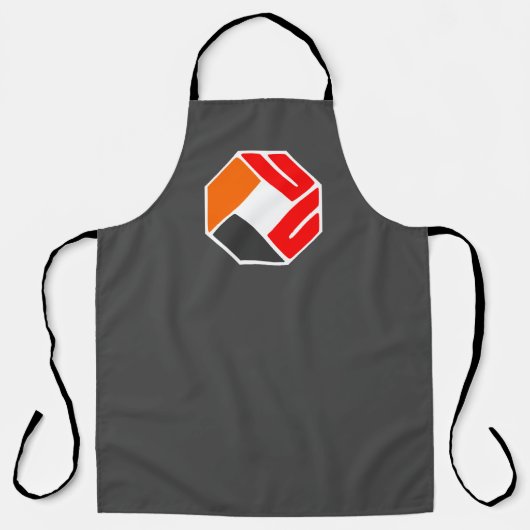 Logo uploaden schort (Voorkant)